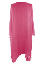 Load image into Gallery viewer, Ruched Front Silk Dress
