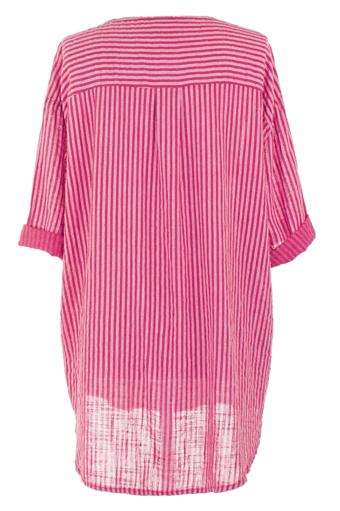 Stripe Button Detail Top