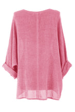 Load image into Gallery viewer, One Button Linen Cardigan
