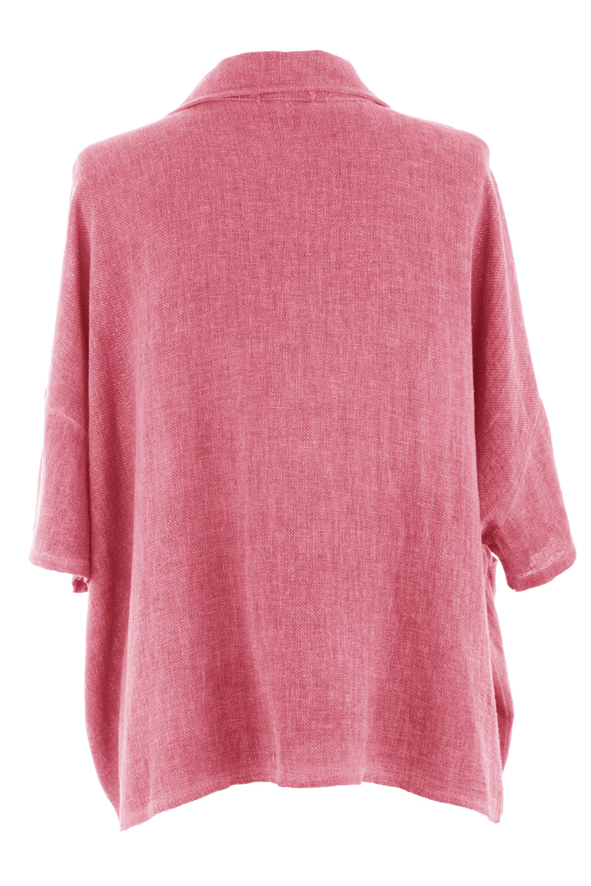 One Pocket Hopsack Linen Shirt