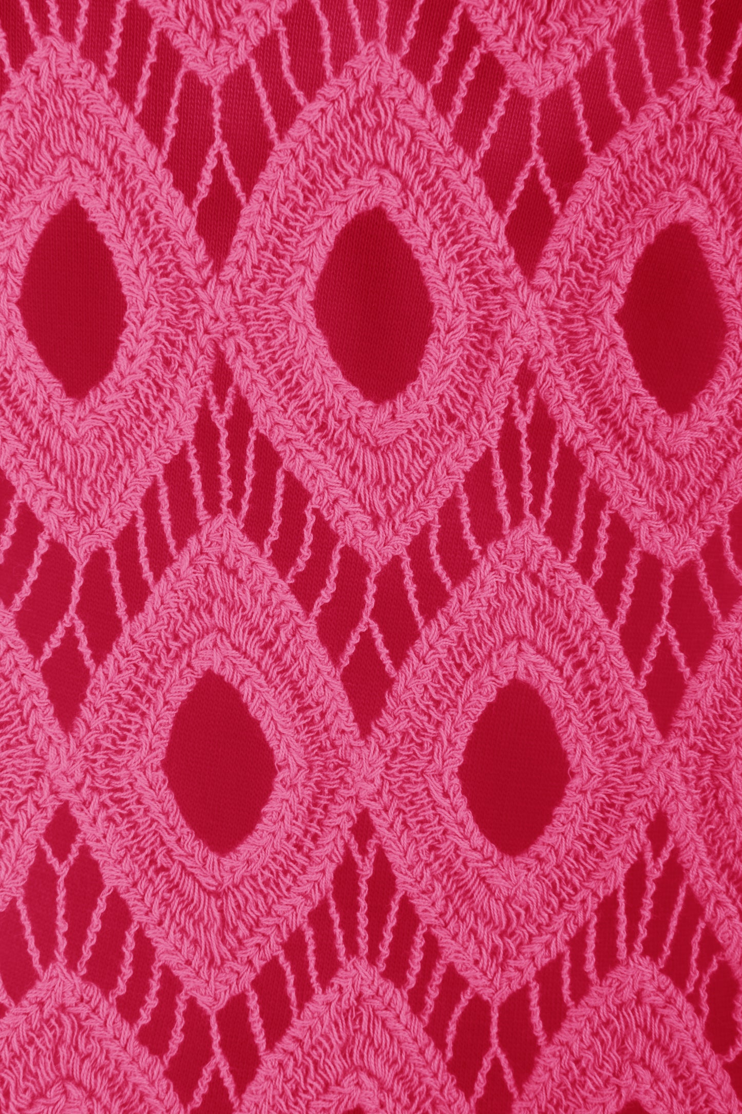 Diamond Crochet Top with Vest