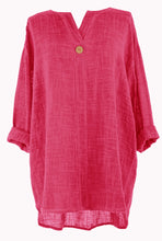 Load image into Gallery viewer, Button Detail Cotton Top
