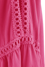 Load image into Gallery viewer, Crochet Trim Cut-out Shoulder Top
