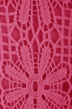 Load image into Gallery viewer, Flower Pattern Crochet Top with Vest
