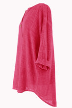 Load image into Gallery viewer, Button Detail Cotton Top
