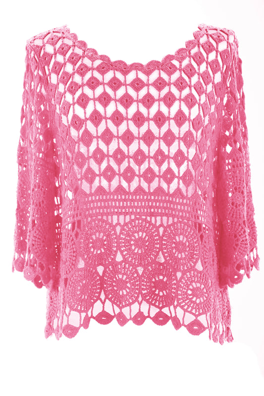 Crochet Top with Vest