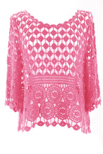 Load image into Gallery viewer, Crochet Top with Vest
