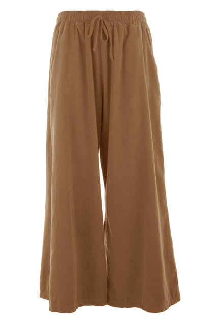 Wide Leg Corduroy Trouser