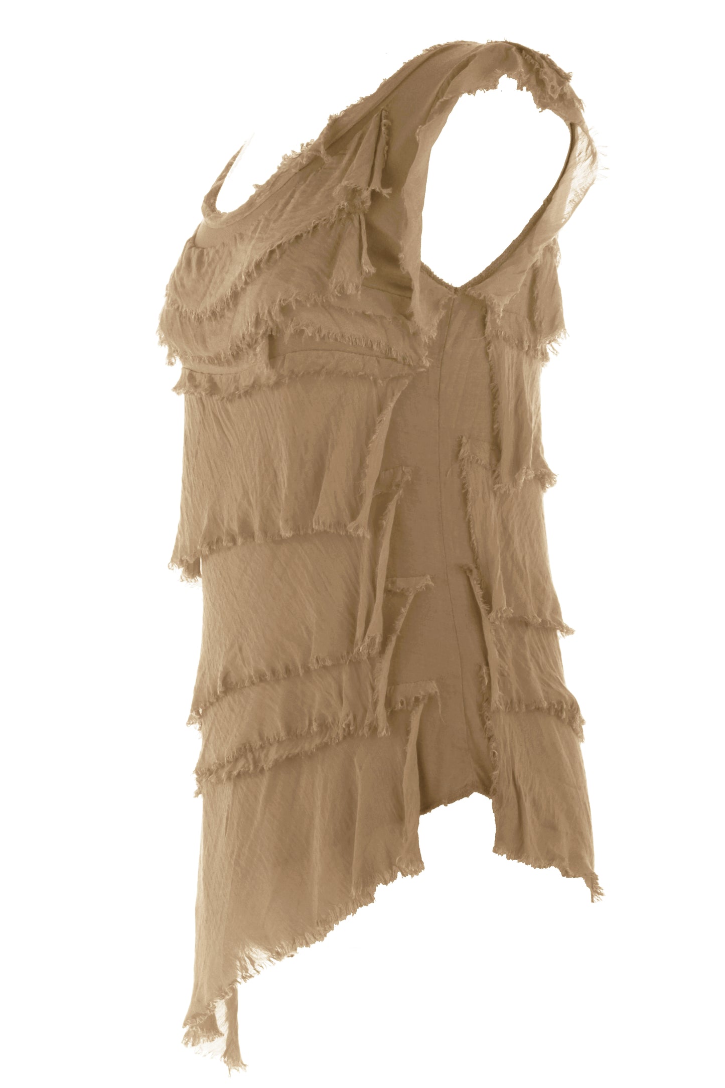 Sleeveless Rara Silk Top