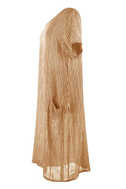 2 Pocket Stripe Dress