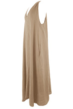 Load image into Gallery viewer, Sleeveless Linen Maxi
