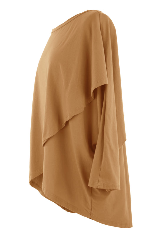 Crossover Flap Sweatshirt