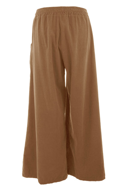 Wide Leg Corduroy Trouser