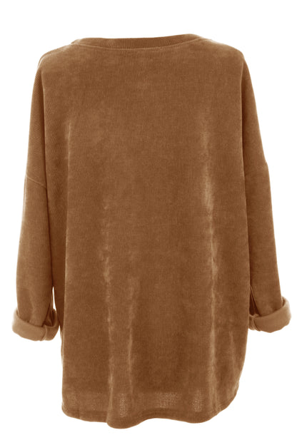 Star Detail Chenille Top