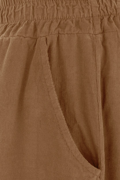 Wide Leg Corduroy Trouser