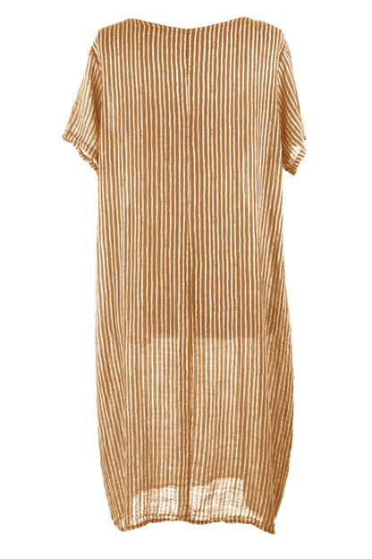 2 Pocket Stripe Dress