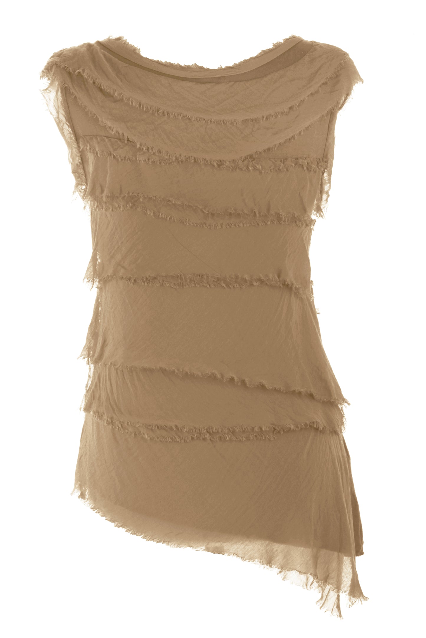 Sleeveless Rara Silk Top
