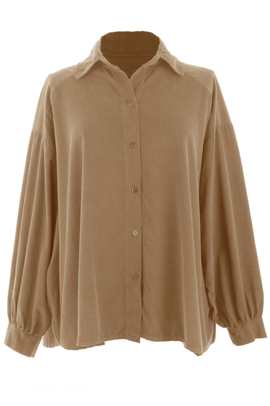 Batwing Corduroy Shirt