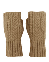 Load image into Gallery viewer, Fingerless Cashmere Knit Gloves
