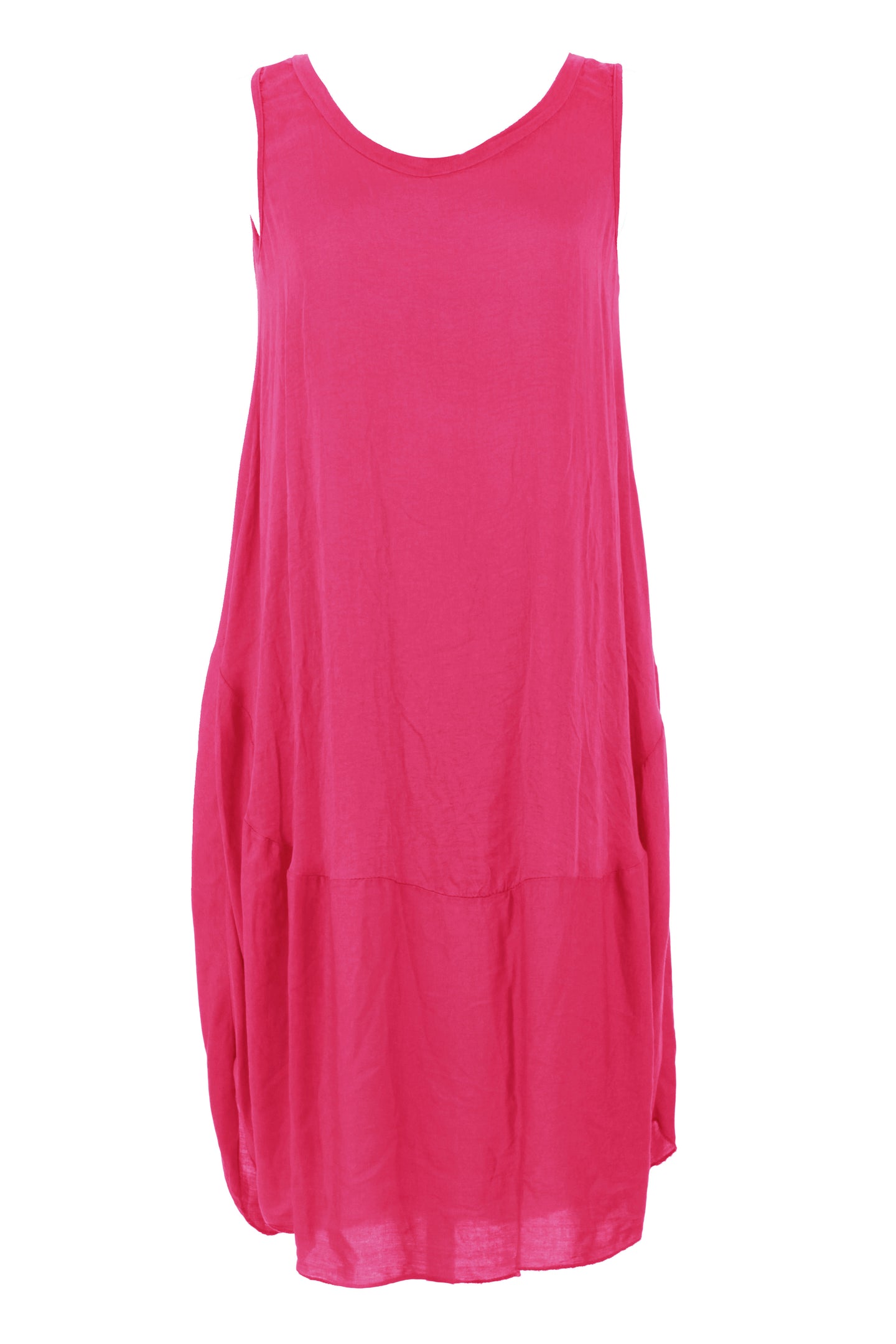 Sleeveless Cocoon Dress