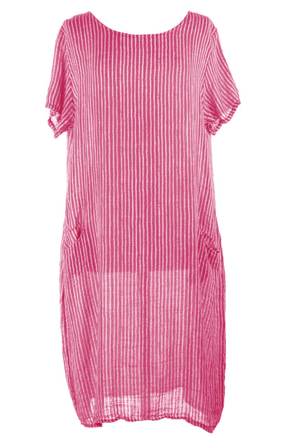 2 Pocket Stripe Dress