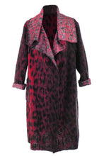 Load image into Gallery viewer, Leopard Print Wool Coat
