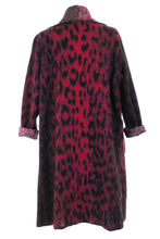 Load image into Gallery viewer, Leopard Print Wool Coat
