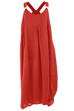 Load image into Gallery viewer, Pinafore Linen Dress
