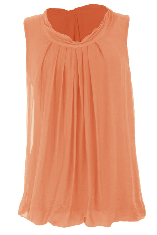 Puffball Silk Vest