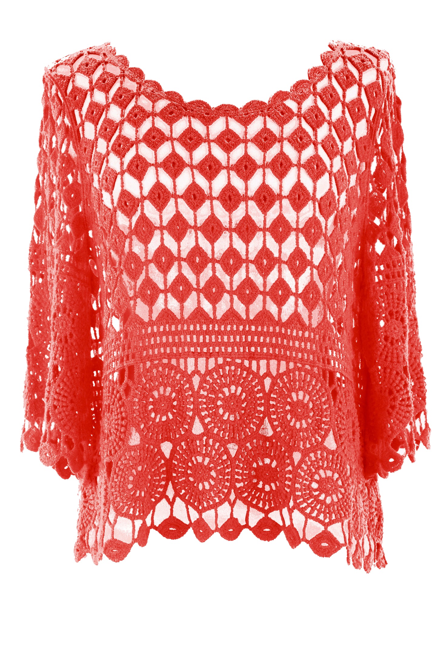 Crochet Top with Vest