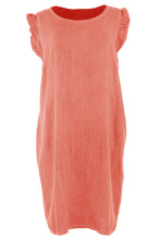 Load image into Gallery viewer, Sleeveless Button Back Linen Dress
