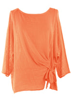 Load image into Gallery viewer, Side Tie Cotton Top
