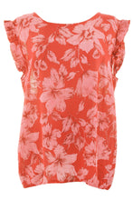 Load image into Gallery viewer, Floral Sleeveless Cotton Top
