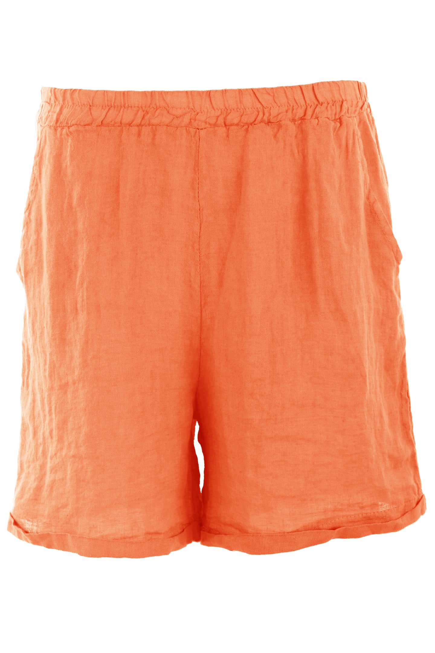 2 Pocket Linen Shorts