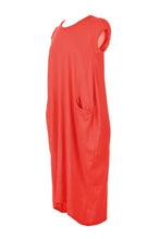 Load image into Gallery viewer, Cap Sleeve 2 Pocket Cotton Midi
