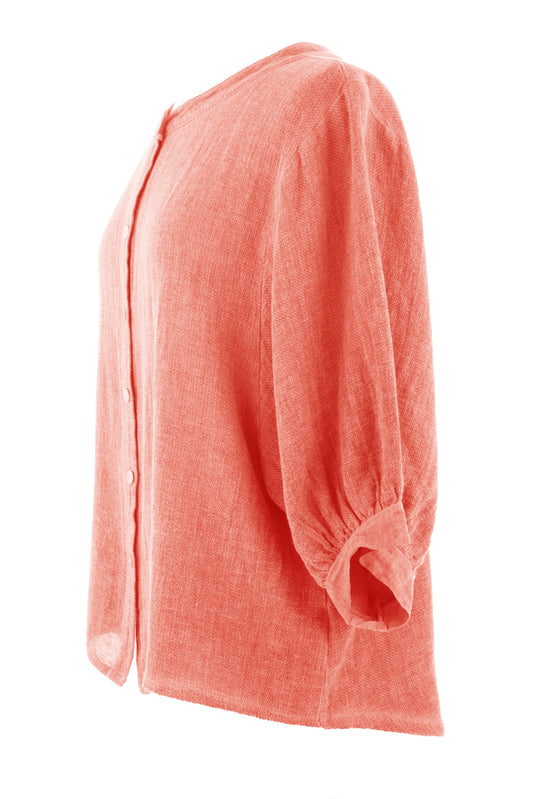 Teabag Linen Shirt