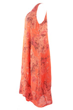 Load image into Gallery viewer, Floral Square Neck Linen Dress
