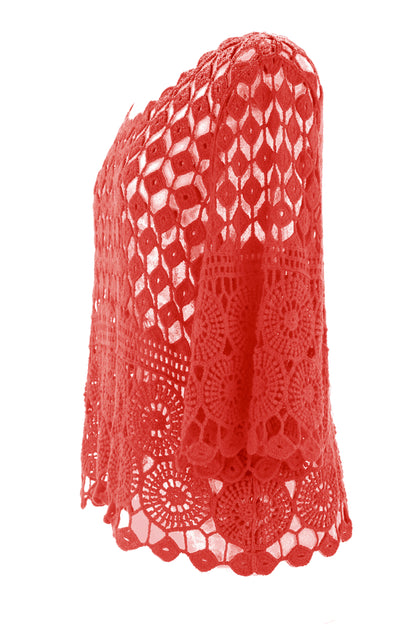 Crochet Top with Vest