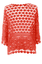 Load image into Gallery viewer, Crochet Top with Vest

