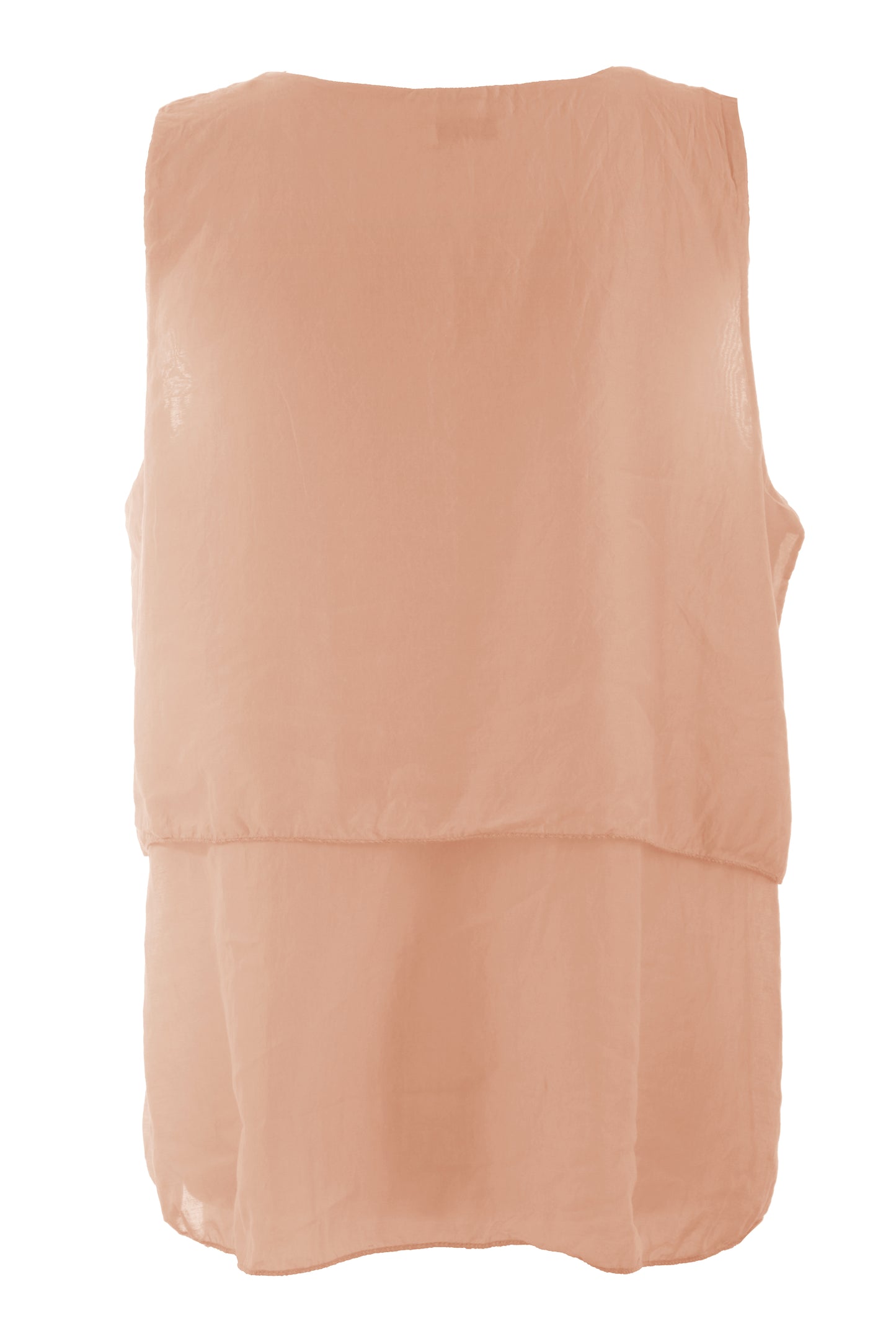 Flap Detail Silk Top