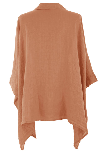 2 Pocket Linen Kaftan