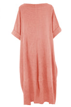 Load image into Gallery viewer, 2 Pocket Washed Linen Dress
