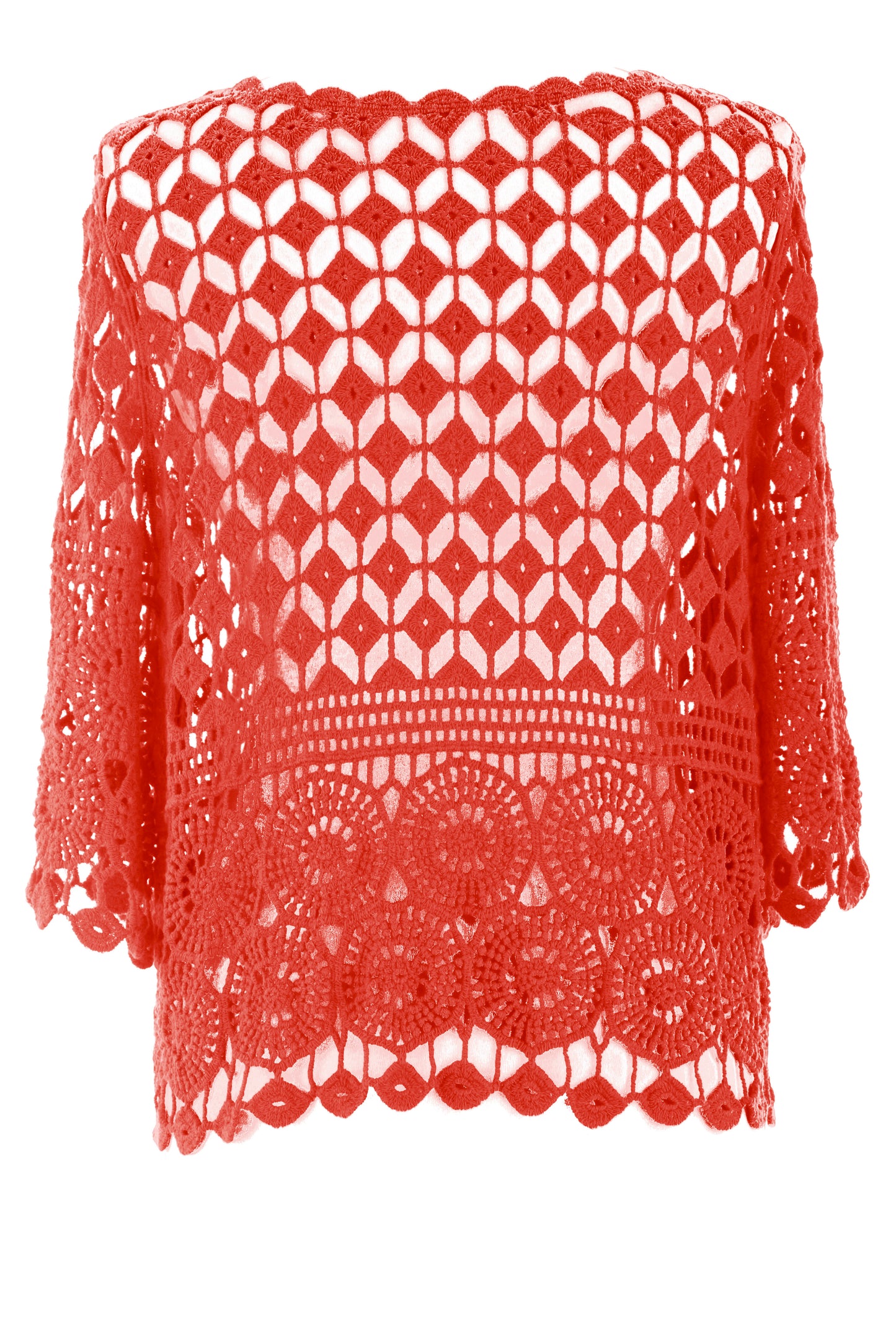 Crochet Top with Vest