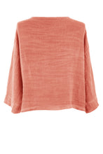 Load image into Gallery viewer, One Button Teabag Linen Jacket
