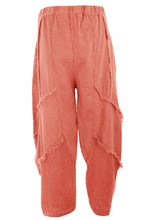 Load image into Gallery viewer, Teabag Linen Panel Trouser
