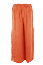 Load image into Gallery viewer, Side Button Detail Linen Trouser
