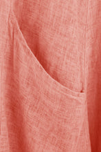 Load image into Gallery viewer, 2 Pocket Washed Linen Dress
