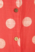 Load image into Gallery viewer, Polka Dot Cotton Shirt
