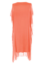 Load image into Gallery viewer, Batwing Silk Kaftan Midi
