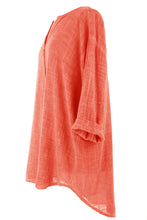 Load image into Gallery viewer, Button Detail Cotton Top
